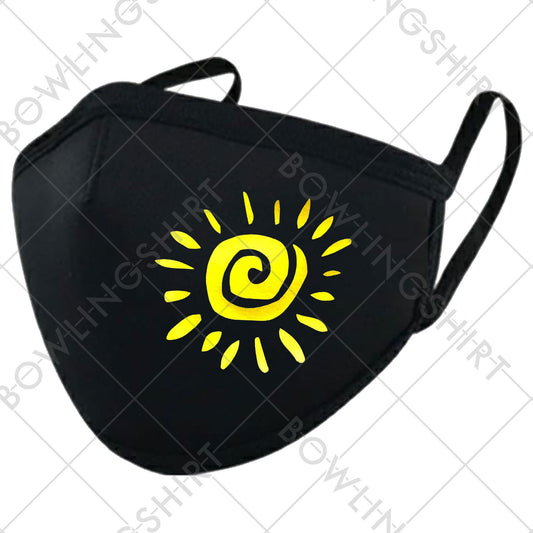 Sunshine  Mask Black Cloth #95