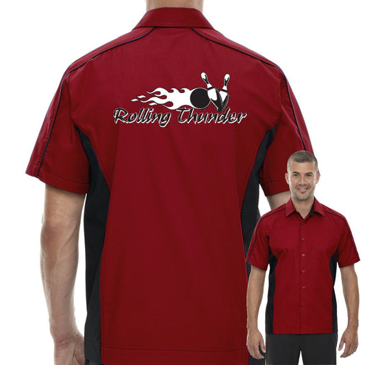 Rolling Thunder Classic Retro Bowling Shirt - The Muckler - Includes Embroidered Name