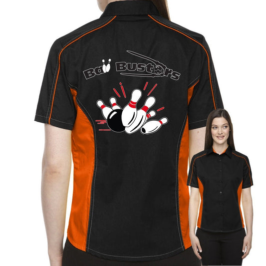 Ball Busters Classic Retro Bowling Shirt- The Muckler (Ladies) - Includes Embroidered Name