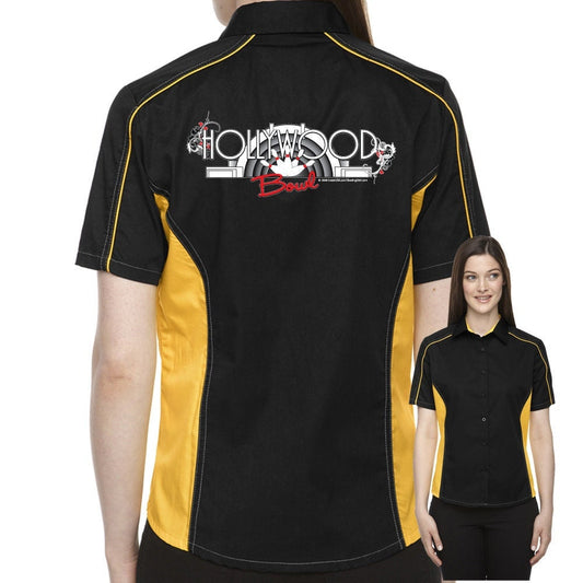 Hollywood Bowl Classic Retro Bowling Shirt- The Muckler (Ladies) - Includes Embroidered Name