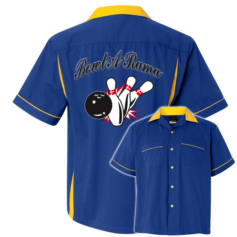 Bowl A Rama Classic Retro Bowling Shirt - Classic 2.0 - Includes Embroidered Name #158/125