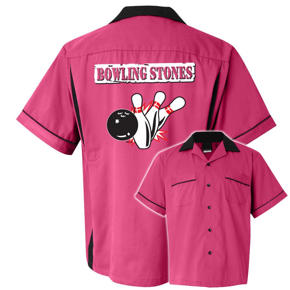 Bowling Stones Classic Retro Bowling Shirt - Classic 2.0 - Includes Embroidered Name #120/125