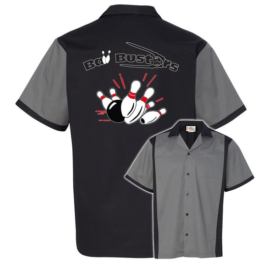 Ball Busters Classic Retro Bowling Shirt - Retro Two - Includes Embroidered Name