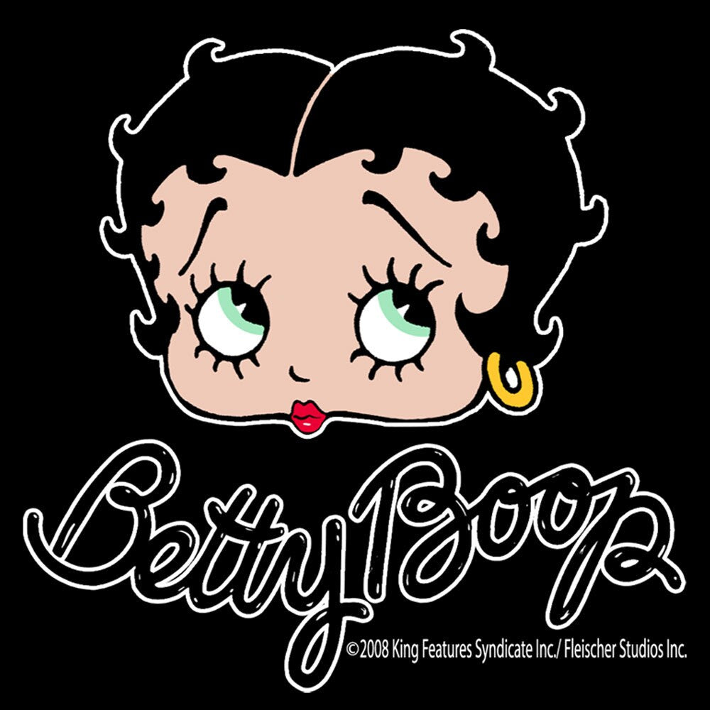 Betty Boop Face Classic Retro Bowling Shirt - Swing Master 2.0 - Includes Embroidered Name