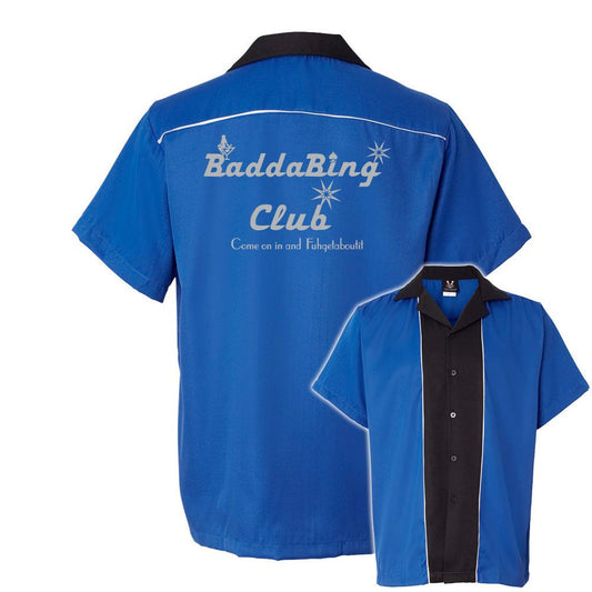 Baddabing Club Classic Retro Bowling Shirt - Swing Master 2.0 - Includes Embroidered Name #118