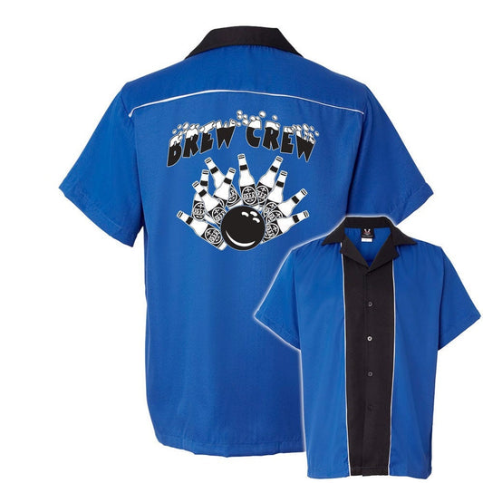 Brew Crew Classic Retro Bowling Shirt - Swing Master 2.0 - Includes Embroidered Name #122/188
