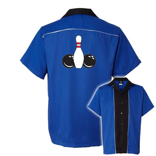 Pin Splash P Classic Retro Bowling Shirt - Swing Master 2.0 - Includes Embroidered Name
