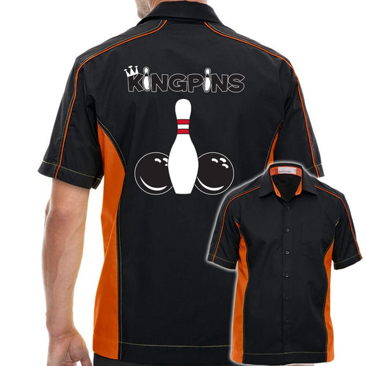 Kingpins Classic Retro Bowling Shirt - The Muckler - Includes Embroidered Name