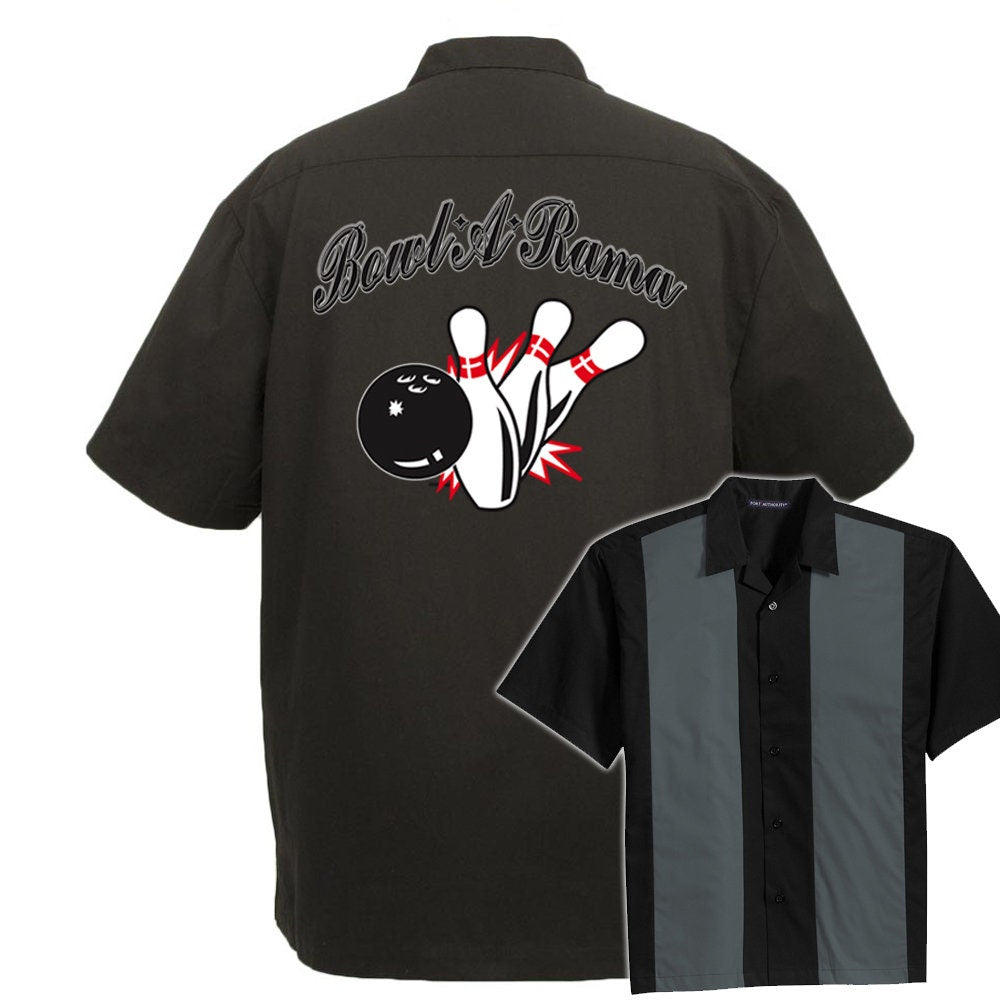 Bowl A Rama Classic Retro Bowling Shirt - The Player - Includes Embroidered Name #158/125