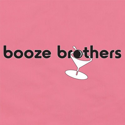 Booze Brothers - Classic Retro Pink Bowling Shirt - Classic  - Includes Embroidered Name