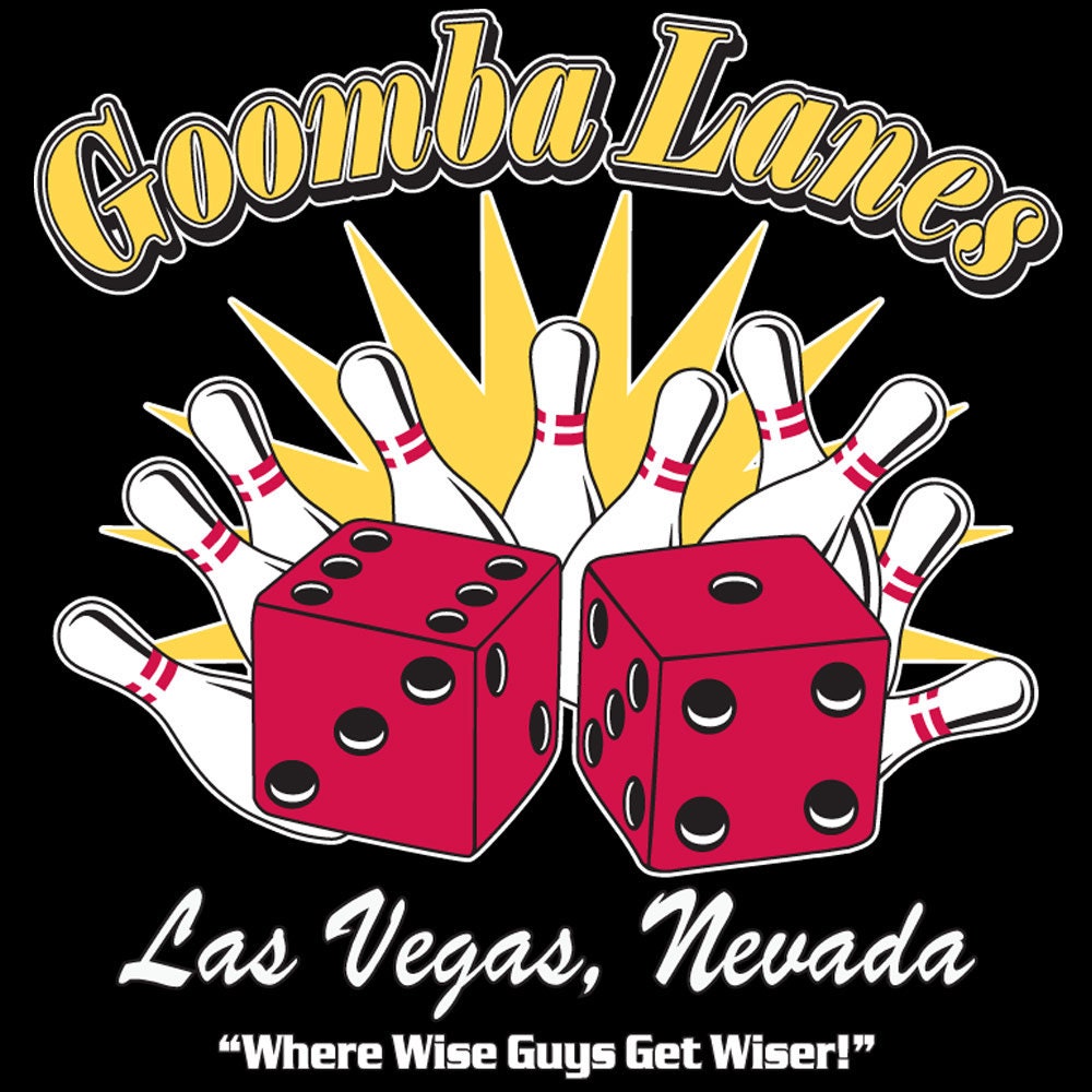 Goomba Lanes - Classic Retro Bowling Shirt - The Garren (CLOSEOUT) - Includes Embroidered Name -