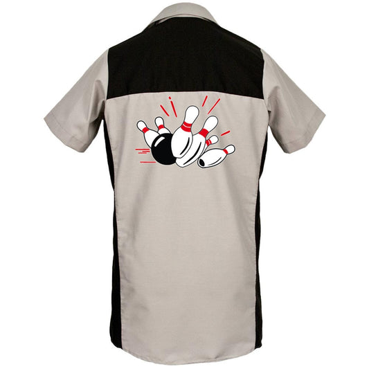 Pin Splash A - Classic Retro Bowling Shirt - The Garren (CLOSEOUT)  - Includes Embroidered Name - #127