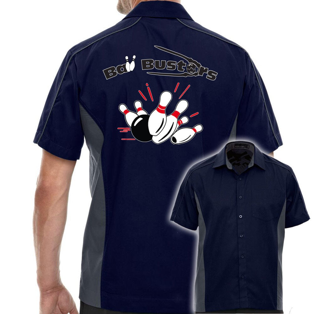 Ball Busters Classic Retro Bowling Shirt - The Muckler - Includes Embroidered Name