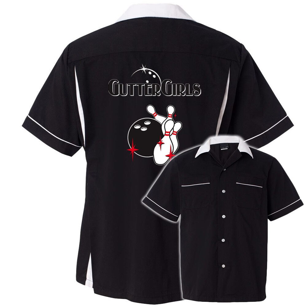 Gutter Girls Classic Retro Bowling Shirt- Classic 2.0 - Includes Embroidered Name  #157/135