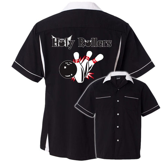 Holy Rollers Classic Retro Bowling Shirt- Classic 2.0 - Includes Embroidered Name