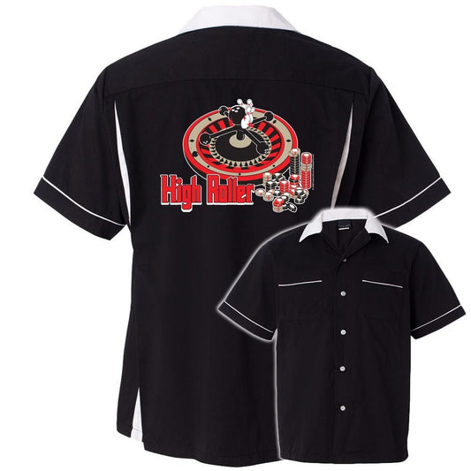 High Roller Classic Retro Bowling Shirt- Classic 2.0 - Includes Embroidered Name