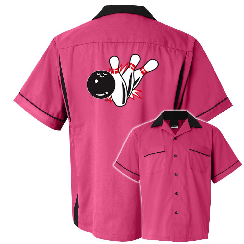 Pin Splash B Classic Retro Bowling Shirt- Classic 2.0 - Includes Embroidered Name #125