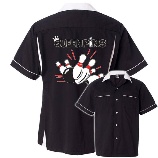 Queen Pins Classic Retro Bowling Shirt - Classic 2.0 - Includes Embroidered Name