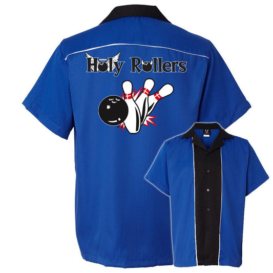 Holy Rollers Classic Retro Bowling Shirt - Swing Master 2.0 - Includes Embroidered Name