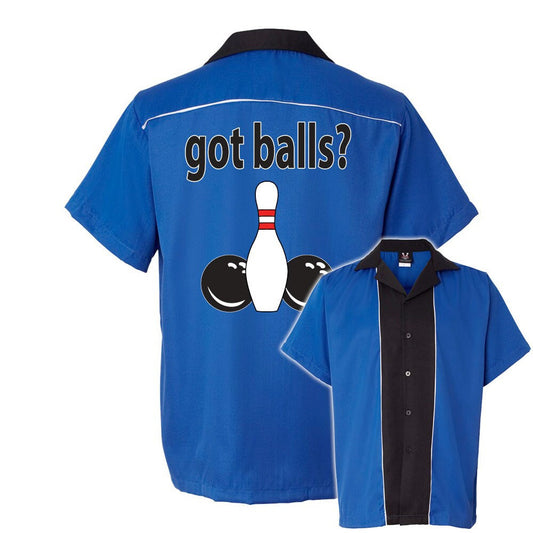 Got Balls Classic Retro Bowling Shirt - Swing Master 2.0 - Includes Embroidered Name