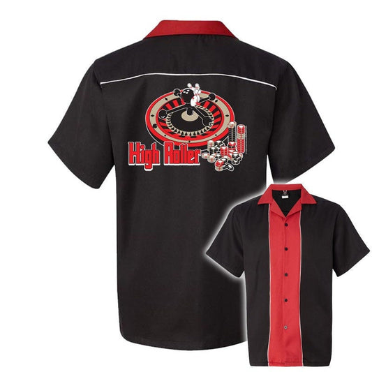 High Roller Classic Retro Bowling Shirt - Swing Master 2.0 - Includes Embroidered Name
