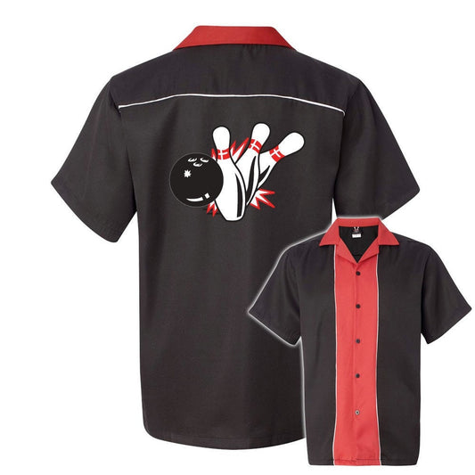 Pin Splash B Classic Retro Bowling Shirt - Swing Master 2.0 - Includes Embroidered Name #125