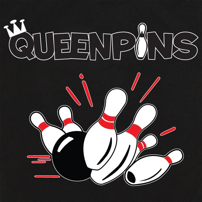 Queen Pins Classic Retro Bowling Shirt - Swing Master 2.0 - Includes Embroidered Name