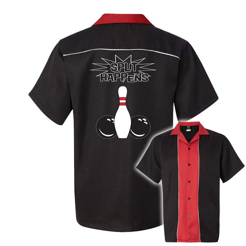Split Happens Classic Retro Bowling Shirt - Swing Master 2.0 - Includes Embroidered Name