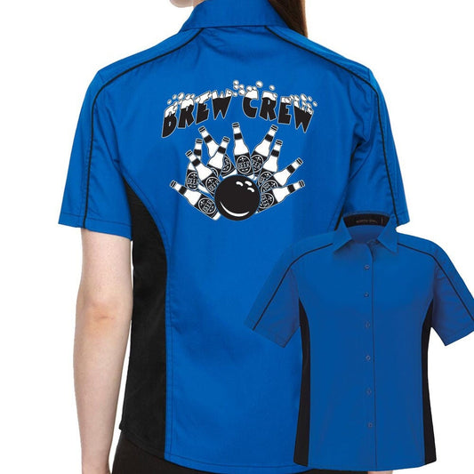 Brew Crew Classic Retro Bowling Shirt- The Muckler (Ladies) - Includes Embroidered Name #122/188