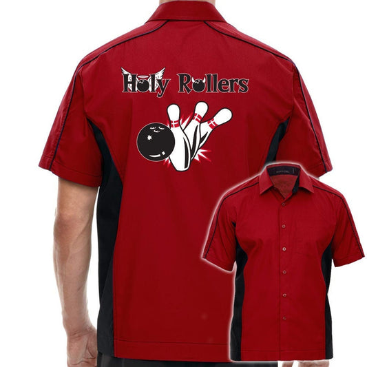 Holy Rollers Classic Retro Bowling Shirt - The Muckler - Includes Embroidered Name