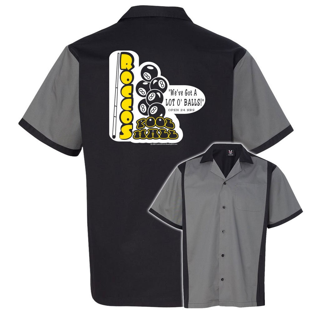 Rocco's Classic Retro Bowling Shirt - Retro Two - Includes Embroidered Name