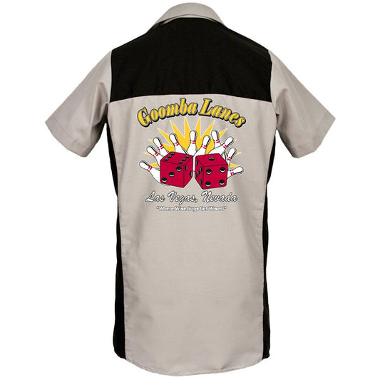 Goomba Lanes - Classic Retro Bowling Shirt - The Garren (CLOSEOUT) - Includes Embroidered Name -