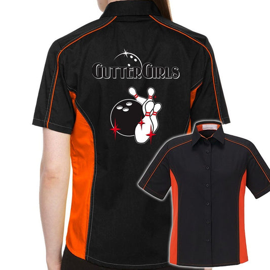 Gutter Girls Retro Bowling Shirt- The Muckler (Ladies) - Includes Embroidered Name #157/135