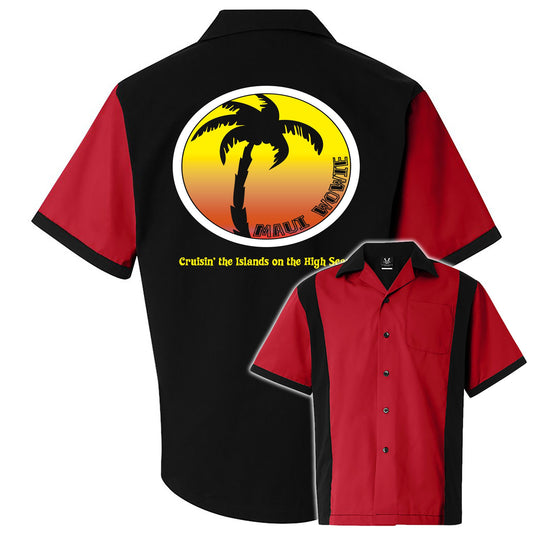 Maui Wowie Retro Bowling Shirt - Retro Two - Includes Embroidered Name Cannabis fun #133