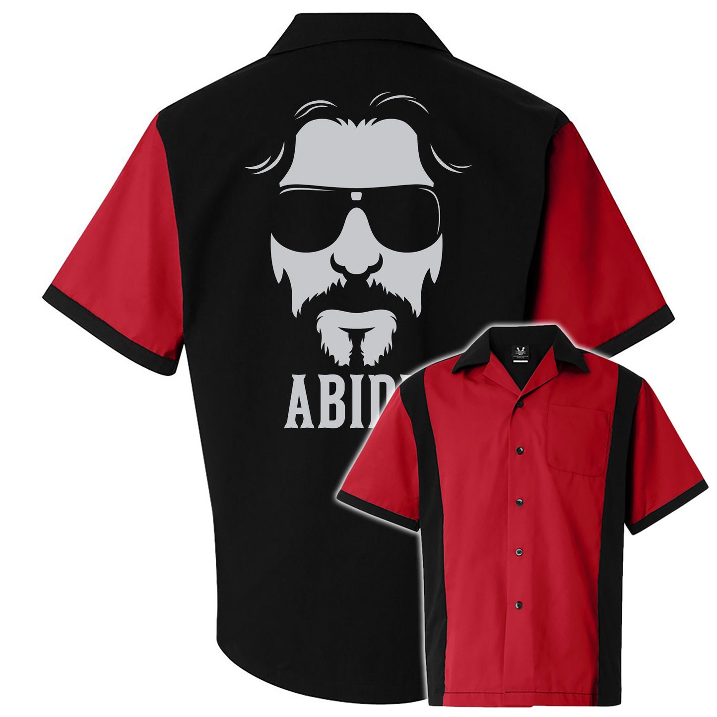 Abide Dude Retro Bowling Shirt - Retro Two - Includes Embroidered Name #130