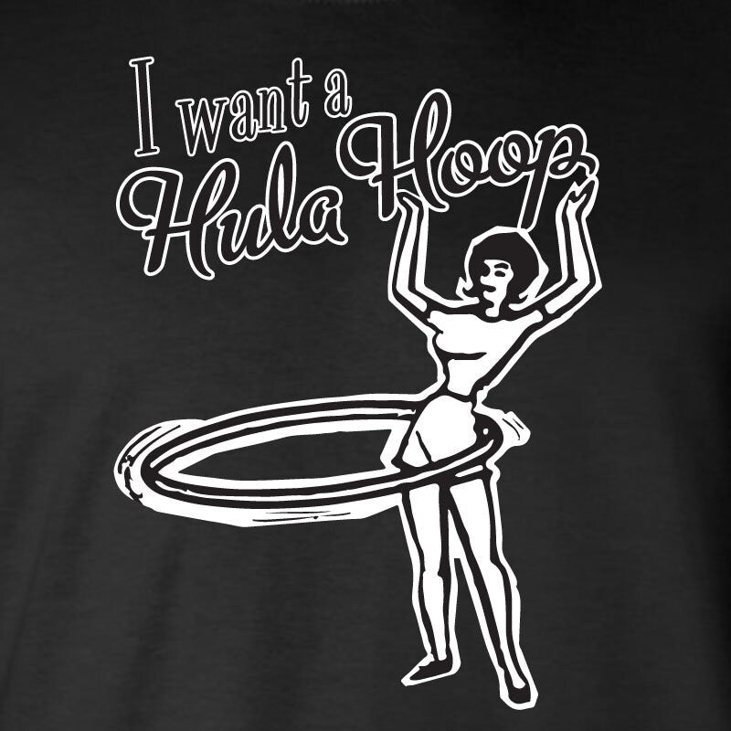 Baby Boomer Humor Hula Hoop Fun T-shirt Great gift! #197